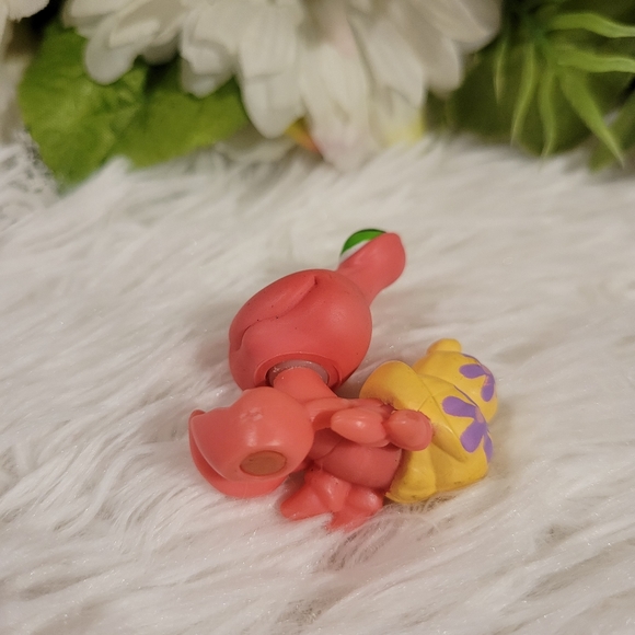 Littlest Pet Shop Authentic LPS #62 Red Hermit Crab Green Eyes Hasbro - Picture 11 of 12